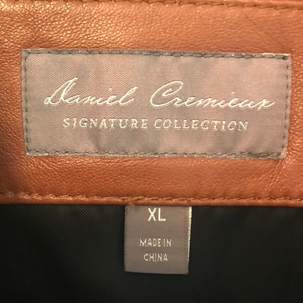 Men's leather jacket